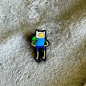 NEW Finn-Inspired Blue Silicone Shoe Charm